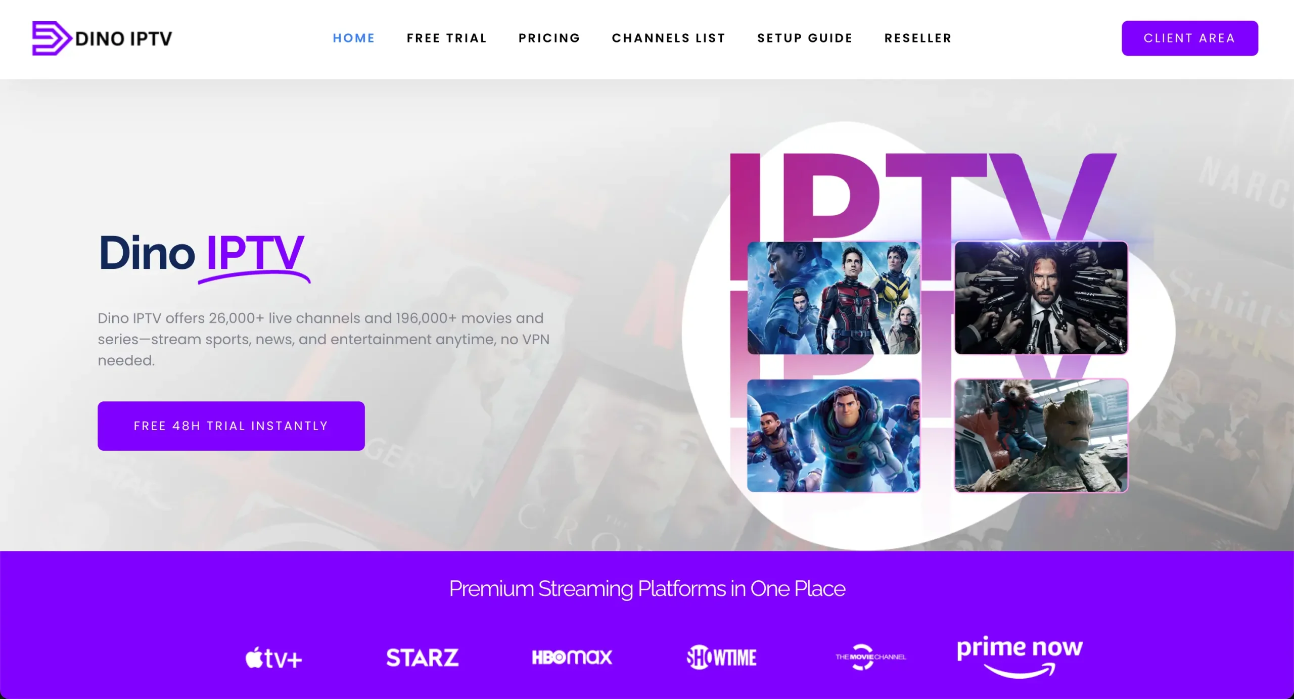 dino iptv website