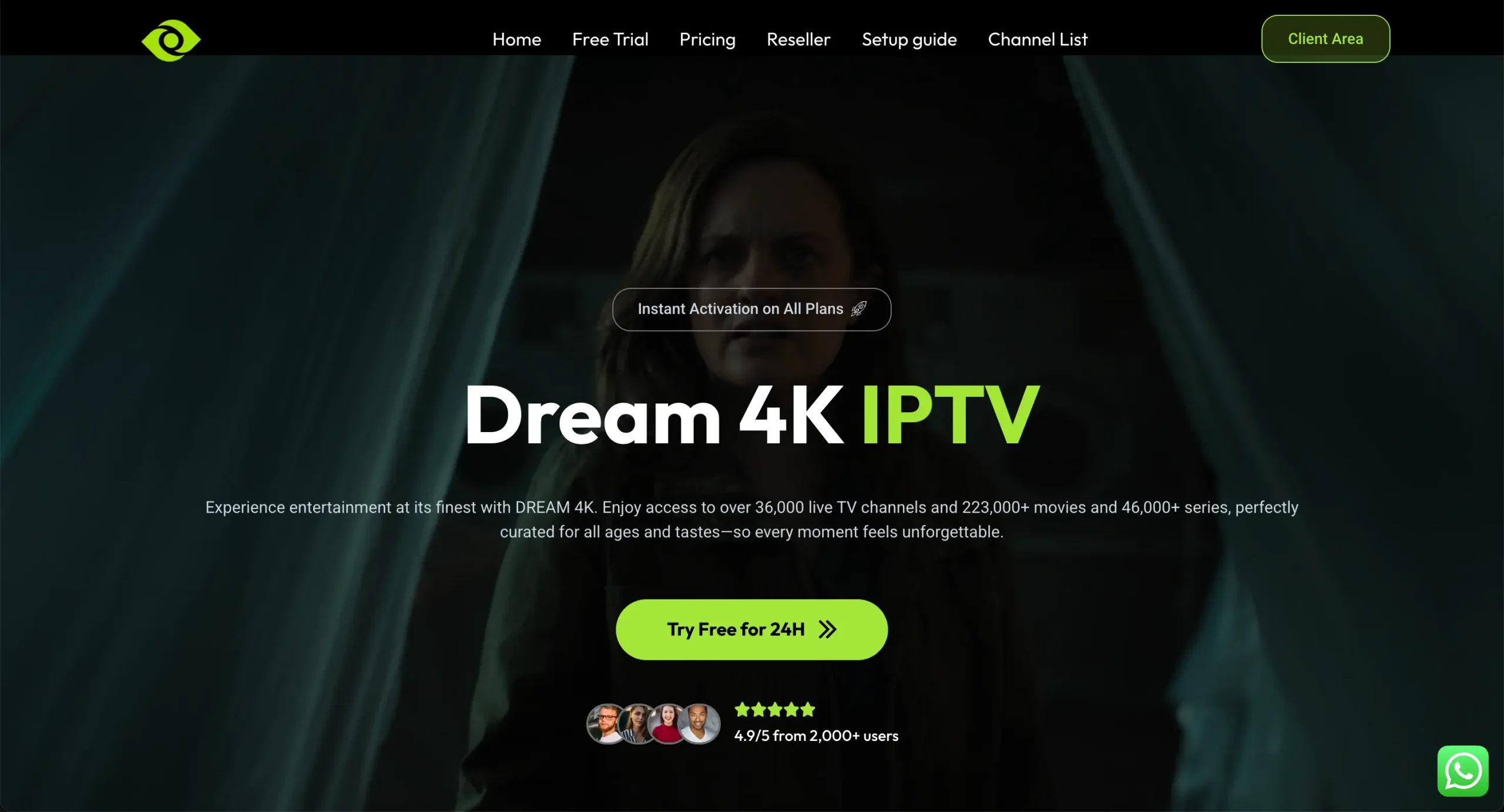 dream 4k website